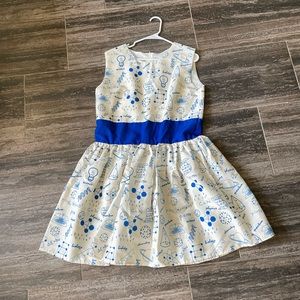 Math Science STEM sleeveless dress